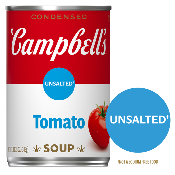 Campbell's Unsalted Tomato Soup | Hy-Vee Aisles Online Grocery