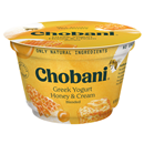 Chobani Honey & Cream Blended Whole Milk Greek Yogurt