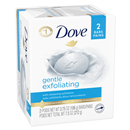 Dove Gentle Exfoliating Bath Bars 2-4 oz Bars