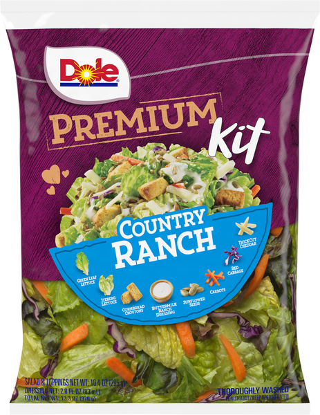 Dole Salad Chopped Kit, Caesar, 10.6 oz