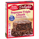 Betty Crocker Delights Supreme Triple Chunk Brownie Mix