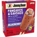 Jimmy Dean Blueberry Pancakes & Sausage On A Stick 12Ct