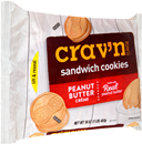 Crav'N Flavor Peanut Butter Creme Sandwich Cookies