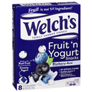 Welch's Fruit 'N Yogurt Snacks, Blueberry-Acai 8-.7 oz. Pouches