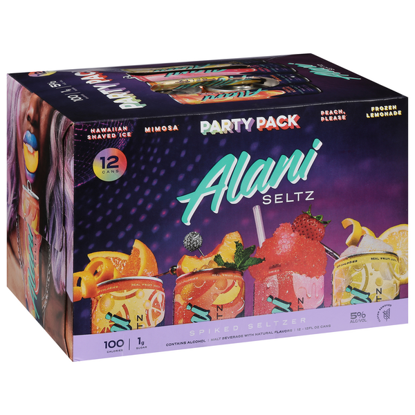 Alani Seltzer Party Pack 12Pk | Hy-Vee Aisles Online Grocery Shopping