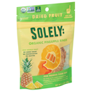 Solely Dried Fruit, Organic, Pineapple Rings