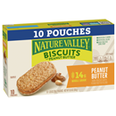Nature Valley Biscuits with Peanut Butter 10-1.35 oz Pouches