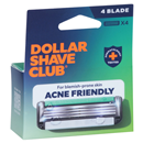 Dollar Shave Club Razor Refill 4 Blade
