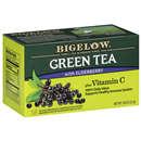 Bigelow Green Tea with Elderberry Plus Vitamin C 18Ct Bags
