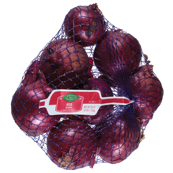 5-1/2 x 12 Red Onion Bag with Header