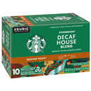 Starbucks Decaf House Blend Medium Keurig K-Cups 10-0.42 oz ea