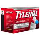 Tylenol Extra Strength Rapid Release Gels 500Mg Gelcaps
