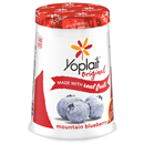 Yoplait Original Mountain Blueberry Low Fat Yogurt