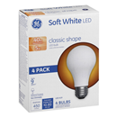 GE LED Soft White Classic Shape 40W