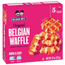 Belgian Boys Original Belgian Waffle With Pearl Sugar, 5Ct