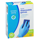 Simply Done Disposable Nitrile Gloves Latex Free