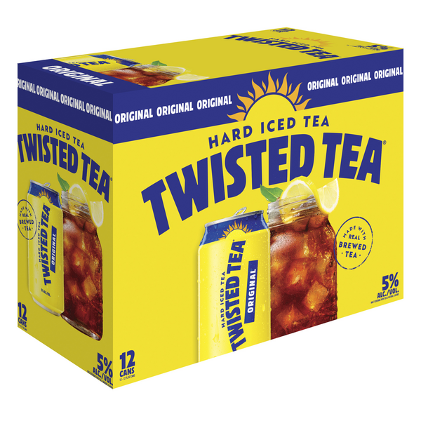 Twisted Tea Original, Hard Iced Tea 12pk Hy-Vee Aisles Online Grocery  Shopping