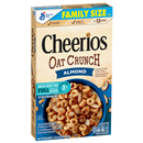 General Mills Cheerios Oat Crunch Almond Cereal, Family Size