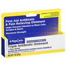 TopCare Triple Antibiotic Ointment + Pain Relief