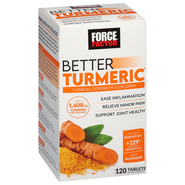 Force Factor Better Turmeric, Tablets | Hy-Vee Aisles Online Grocery ...