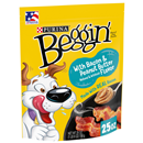 Real Meat Dog Treats, With Bacon & Peanut Butter Flavor