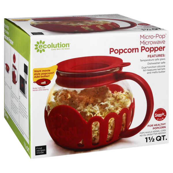 Healthy Silicone Microwave Popcorn Popper - Friday Finds 