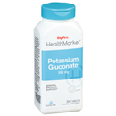 Hy-Vee HealthMarket Potassium Dietary Supplement 595mg Tablets