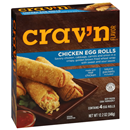 Crav'n Flavor Chicken Egg Rolls 4 Count