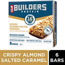 CLIF Builders Crispy Almond Salted Caramel Protein Bar, 6-1.97 Oz.