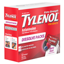 Tylenol Extra Strength Powder Packs Berry