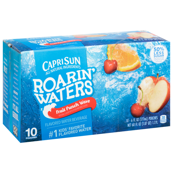 Capri Sun Roarin' Waters Fruit Punch Wave 10PK | Hy-Vee ...
