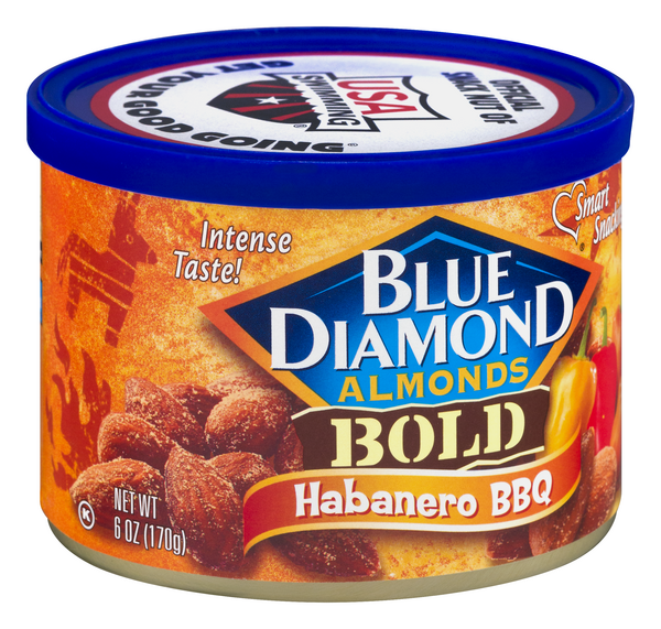 Blue Diamond Habanero BBQ Flavored Almonds, 6oz. | Hy-Vee Aisles