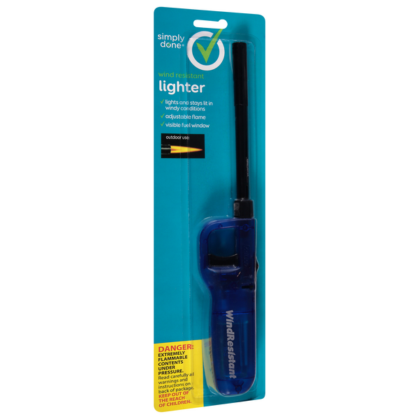 Simply Done Wind Resistant Lighter | Hy-Vee Aisles Online