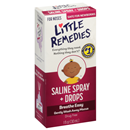 Little Remedies Saline Spray+Drops