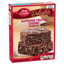 Betty Crocker Delights Supreme Triple Chunk Brownie Mix