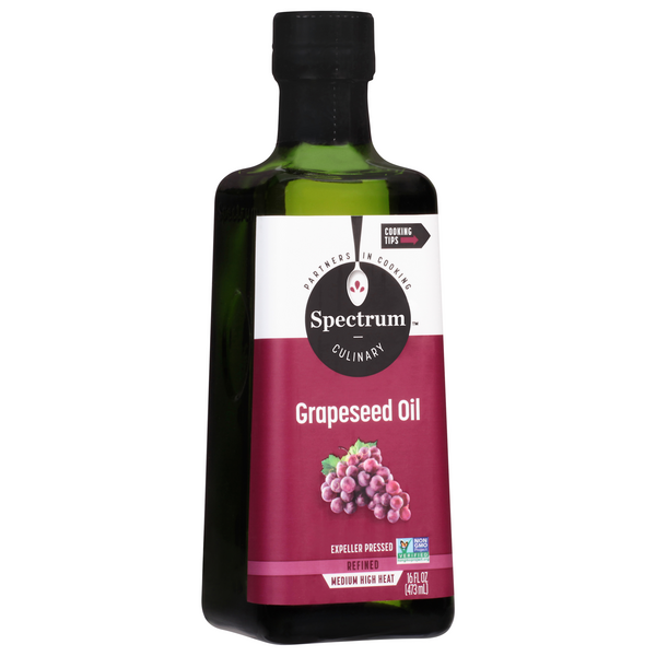 Spectrum Grapeseed Oil Refined | Hy-Vee Aisles Online Grocery Shopping