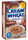 Cream of Wheat Maple Brown Sugar Instant Hot Cereal 10-1.23oz. Packets