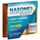 Nasonex 24HR Non Drowsy Mometasone Furoate Allergy Medicine Nasal Spray, 60 Sprays