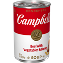 Campbell's Beef With Vegetables & Barley Condensed Soup