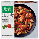 Healthy Choice Simply Steamers Meatball Marinara Frozen Meal