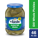 VLASIC Kosher Keto Friendly Dill Whole Pickles