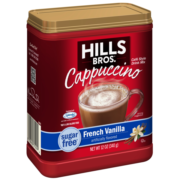 Hills Bros French Vanilla Sugar Free Cappuccino | Hy-Vee Aisles