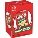 Cheez-It Snack Crackers, Baked, White Cheddar, 12-1.02 oz