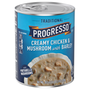 Progresso Soup, Creamy Chicken & Mushroom With Barley, Traditional