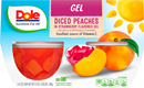 Dole Peaches in Strawberry Ge 4 Count