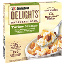 Jimmy Dean Delights Turkey Sausage Breakfast Bowl with Egg Whites, Potatoes, Turkey Sausage, & Cheese