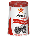 Yoplait Original Blackberry Harvest Low Fat Yogurt