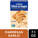 Triscuit Thin Crisps Parmesan Garlic Whole Grain Wheat Crackers