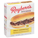 Raybern's Crafted Sandwiches, Philly Cheesesteak, 2Ct