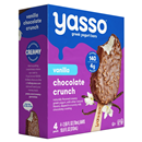 Yasso Yogurt Bars, Vanilla Chocolate Crunch, 4-2.65 fl oz